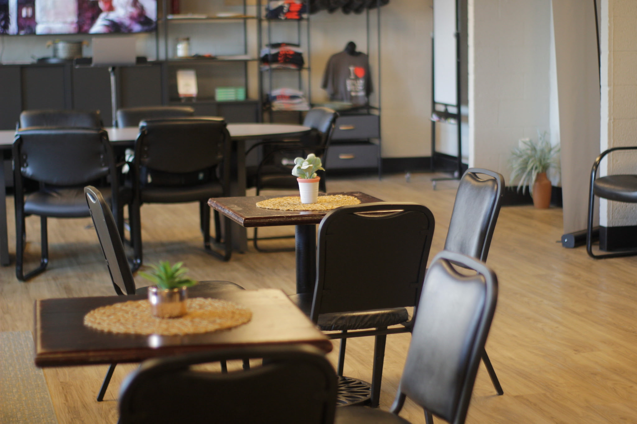 Inside of Rose City Church sanctuary during a service